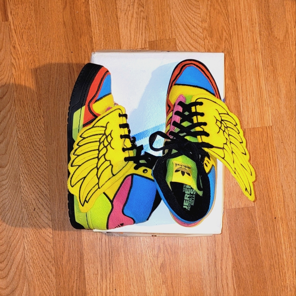 Jeremy Scott x Adidas Multicolored wings